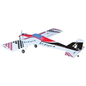 Picture of TWM LA Flyer Balsawood Rc Airplane Kit For Nitro Power