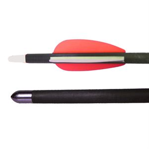 Picture of AdraXx 32" Carbon Fibre Arrow With 400 Spine For 45-65 LBs Recurve Bow (Set of 3)